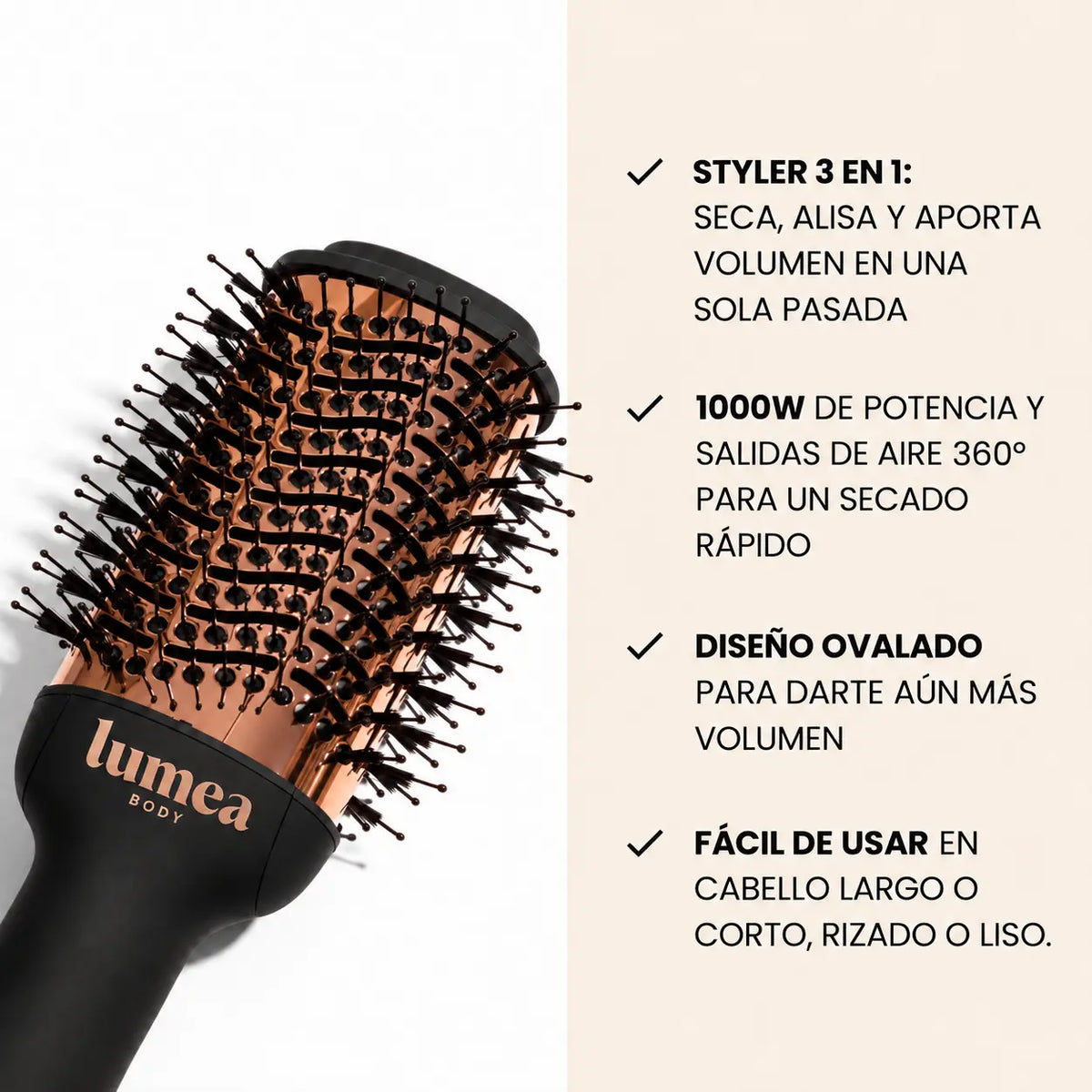 Lumea Volume - Cepillo secador voluminizador