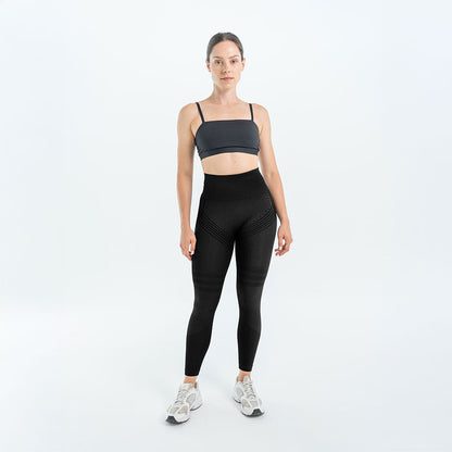 Leonie Legging 3D Drainant Anti-Cellulite Noir