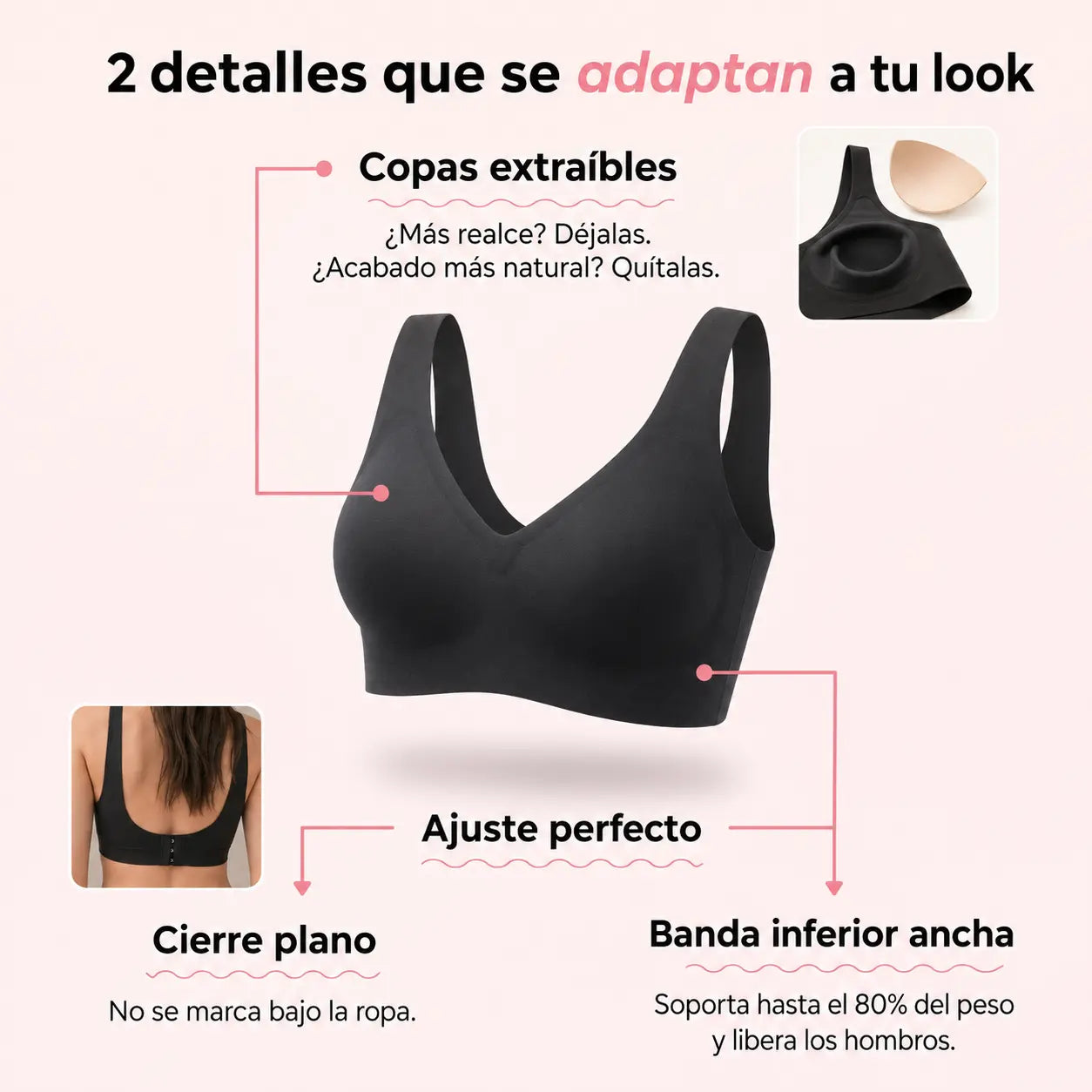 Sujetador premium sin costuras Lumea