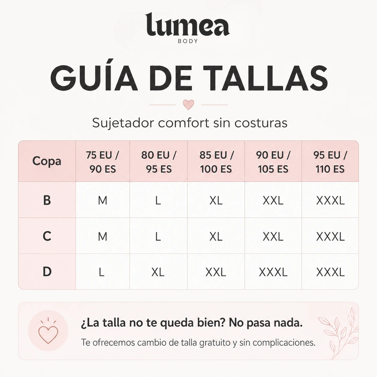 Sujetador premium sin costuras Lumea